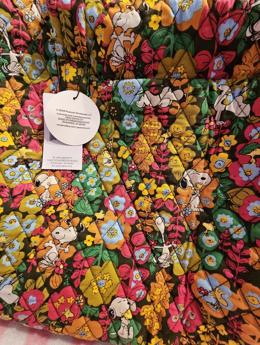 Vera Bradley Snoopy Duffel - Picture 6 of 8